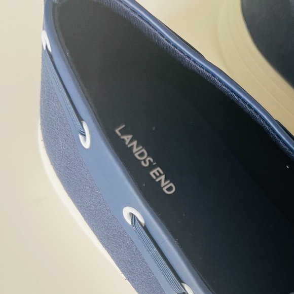 LAND'S END Women's "Regiment" Slip-On Boat Shoes NWOT 9 1/2 B - Picture 9 of 10